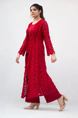MSP-005-Sinaaya | Red Cape Suit - 3 Piece
