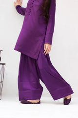 MSP-006-Nourya | Purple With Olive And Purple Color Dupatta