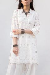 MSP-001-Zimal | White Dress Chicken Kari - 3 Piece