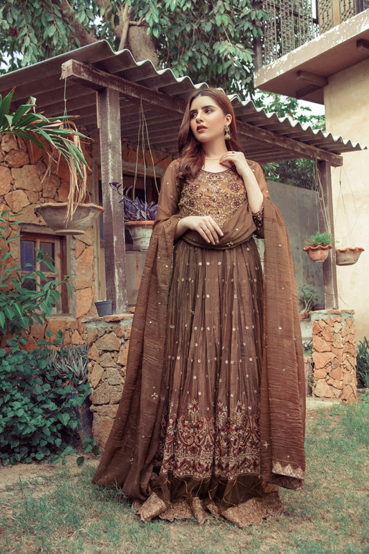 NB-3780 Antique Embroidered Maisori Long 3pc