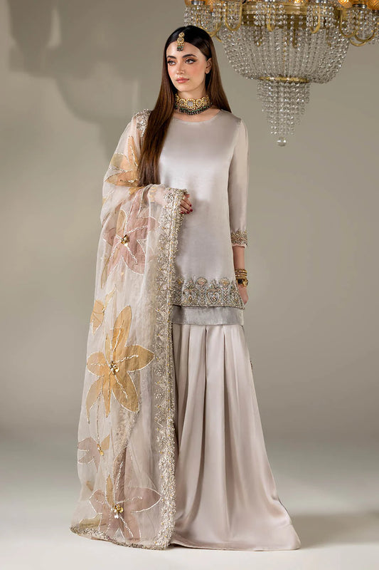 P-299 - Gharara with Hand Embellished Dupatta