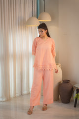 MSP 101 - Peach Dress 2 Piece