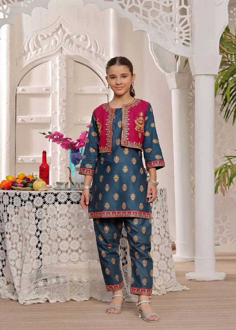 Splash Koti Style 3-Piece Kurta Set