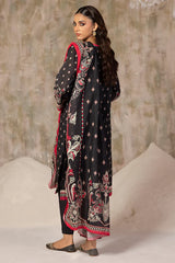 Embroidered Kurta Dupatta Trouser - 3018