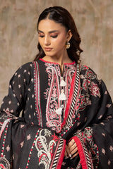 Embroidered Kurta Dupatta Trouser - 3018