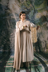 ZAREEN GOTA GRACE SUIT - Beige