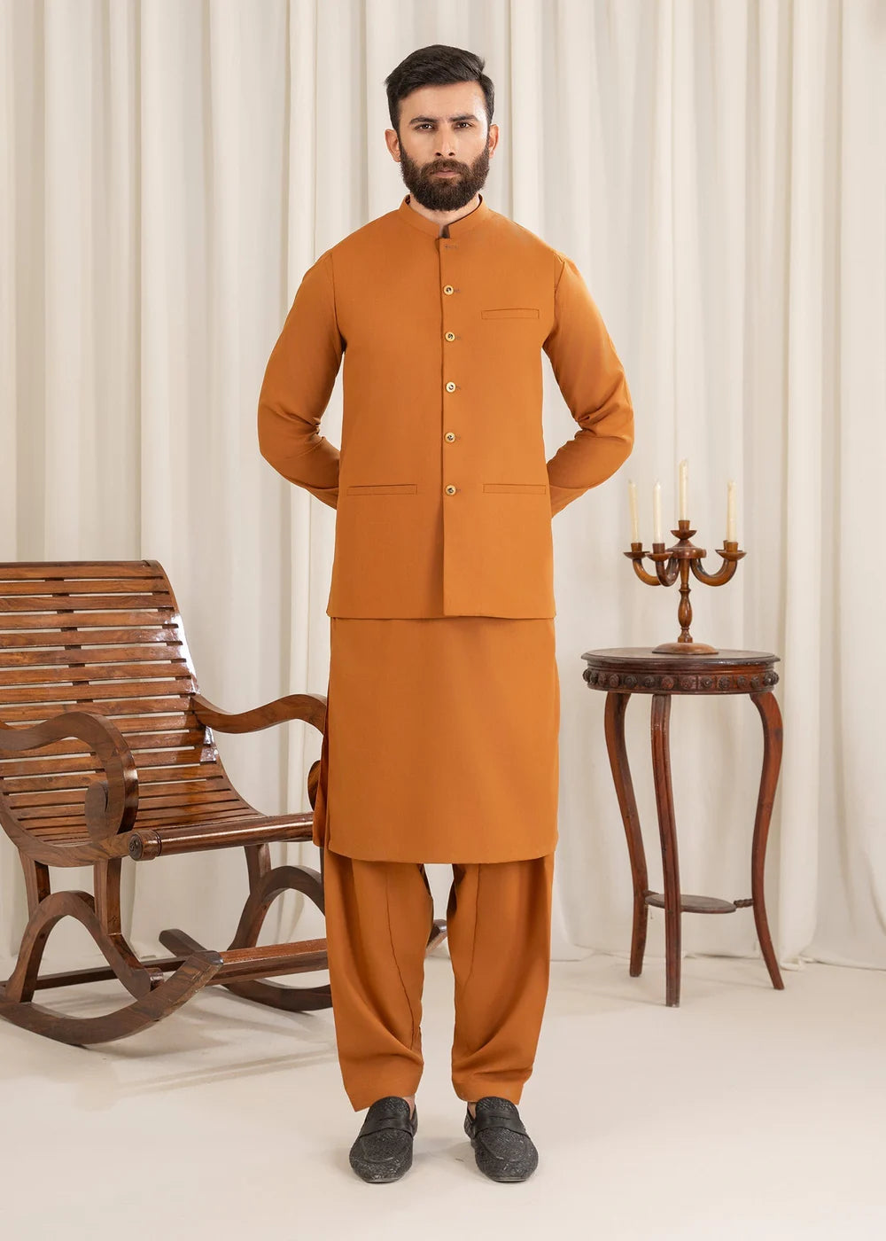Mustard Shalwar Kameez
