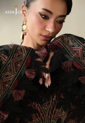 AJULK-01 Embroidered Herringbone stitched 3 Pcs