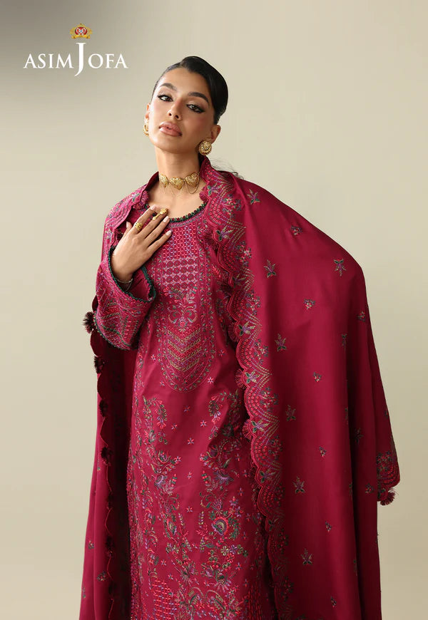 AJULK-07 Embroidered Rod 3-Pcs