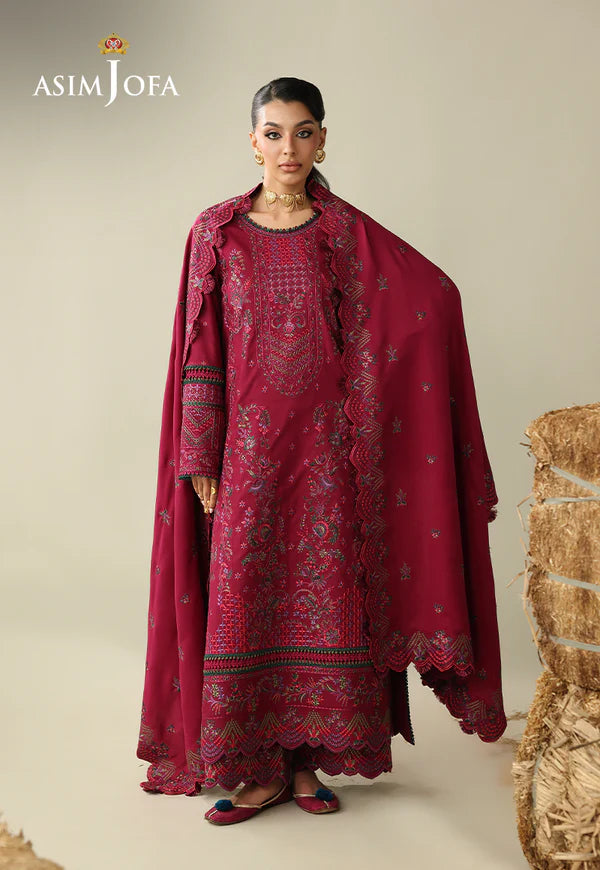 AJULK-07 Embroidered Rod 3-Pcs