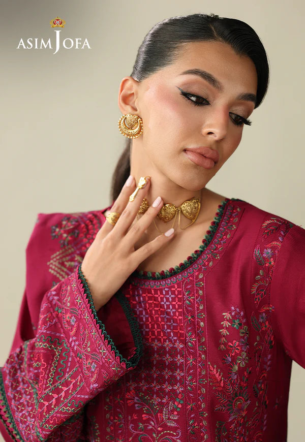 AJULK-07 Embroidered Rod 3-Pcs