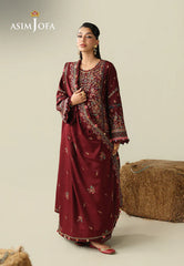 AJULK-08 Embroidered  3 PCS