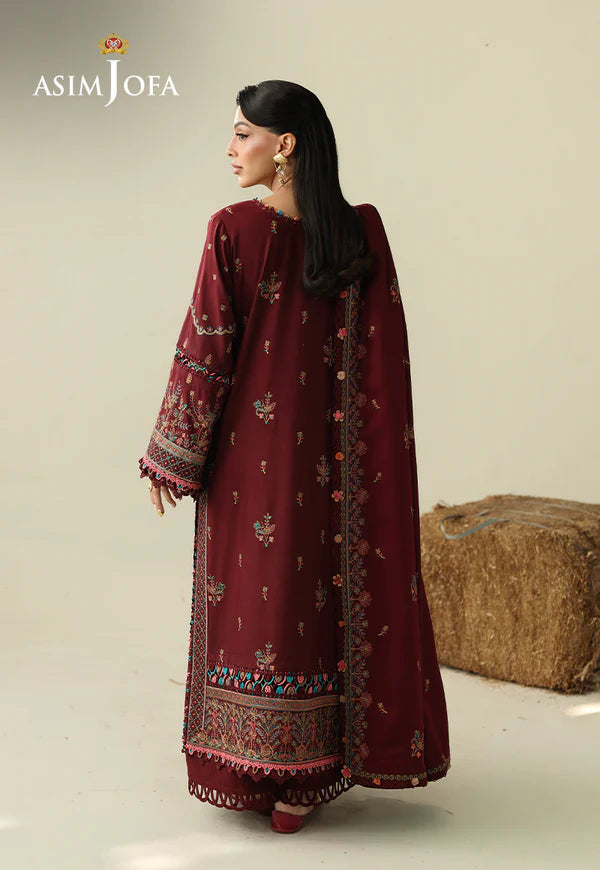 AJULK-08 Embroidered  3 PCS