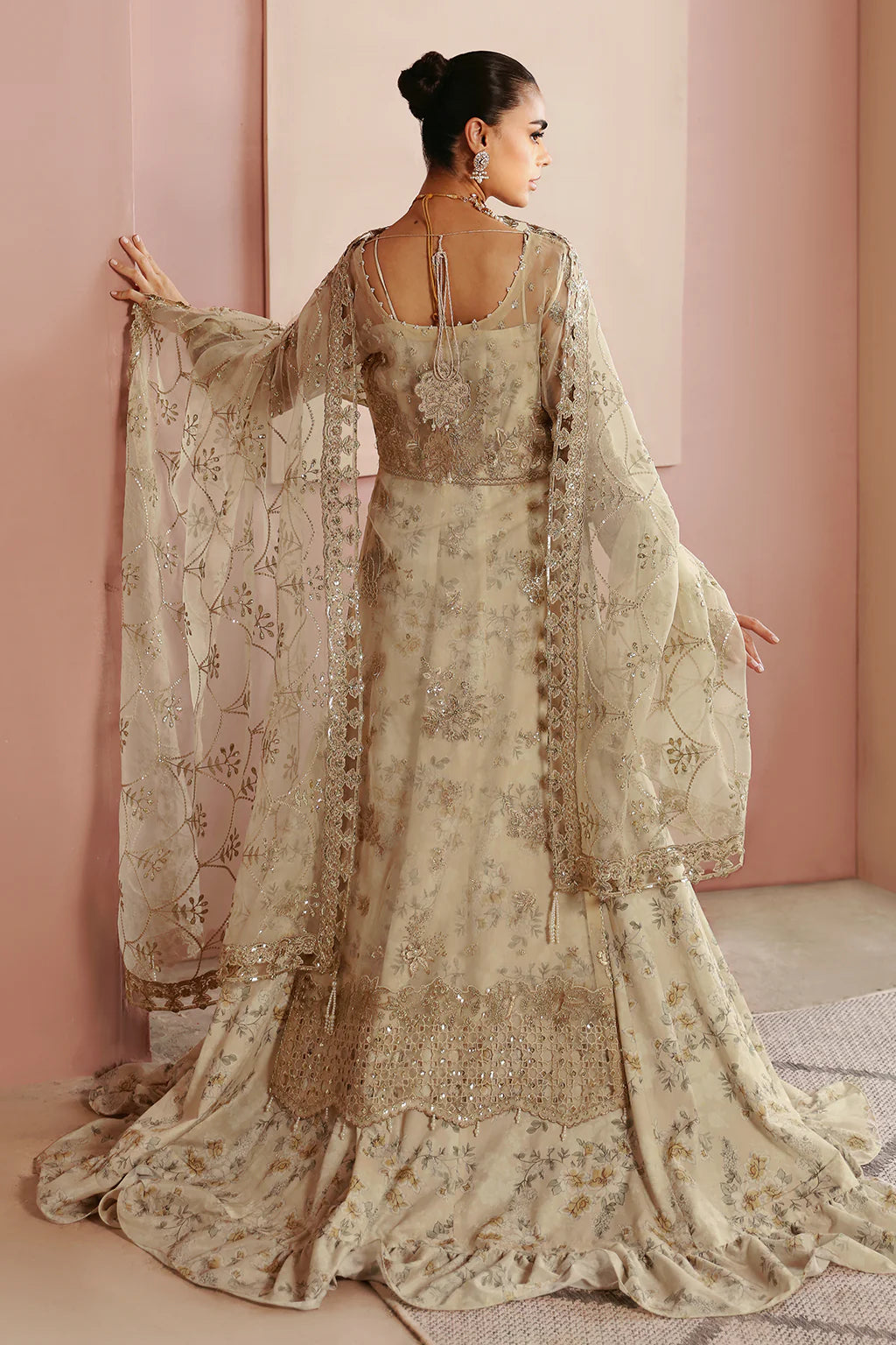 back-E-202-Embroidered-Organza-Gown-with-Dupatta