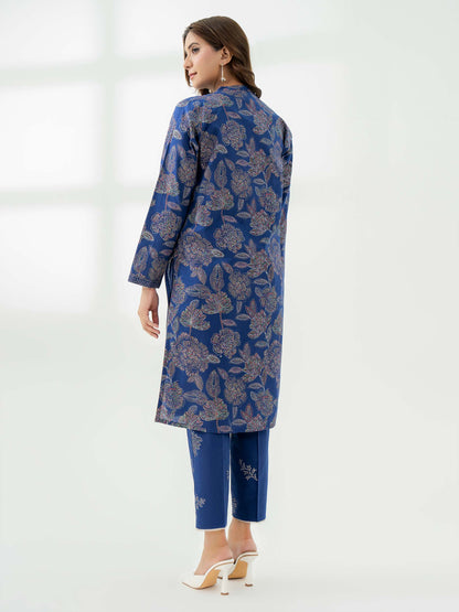 backviewofBlue-Khaddar-2-Piece-Suit-Paste-Print-Shirt-Trouser