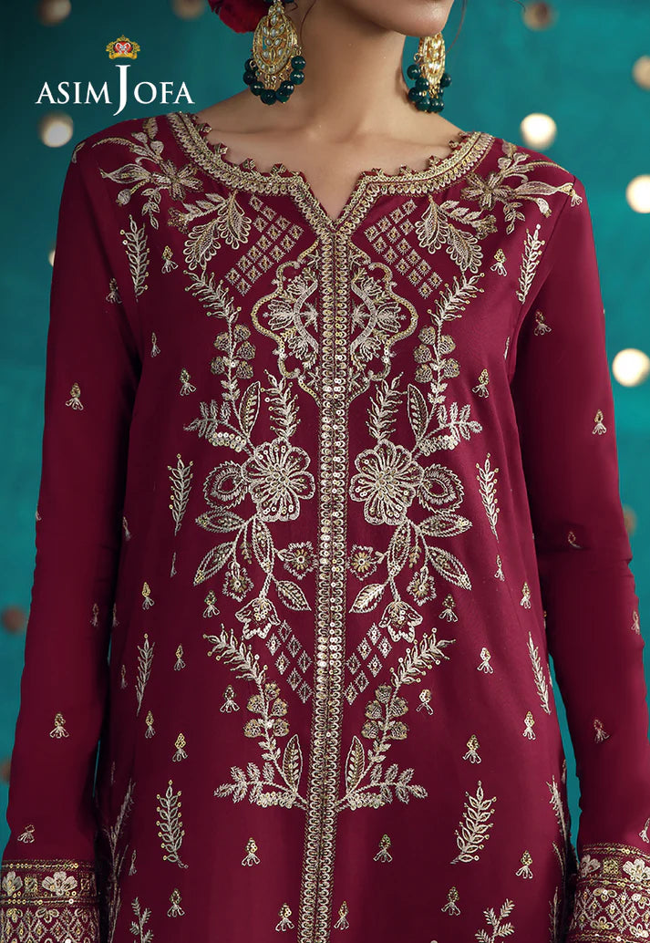 AJULFB-08 Embroidered Boski Silk
