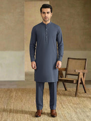 Dobby Suit Blue