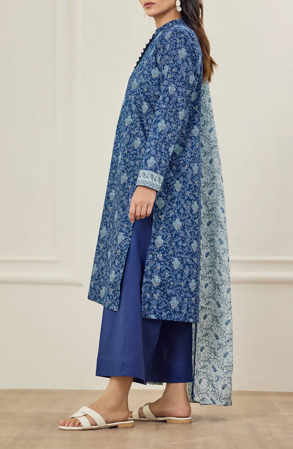 3 PIECE | PRINTED LAWN | OTL-25-509
