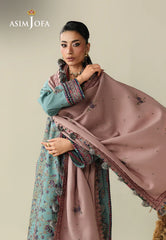 AJULK-03 Embroidered Rod stitched 3 Pcs