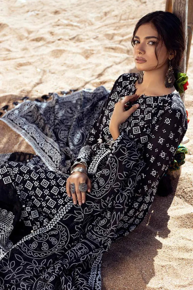 Embroidered Detailing on Pakistani Lawn Suit