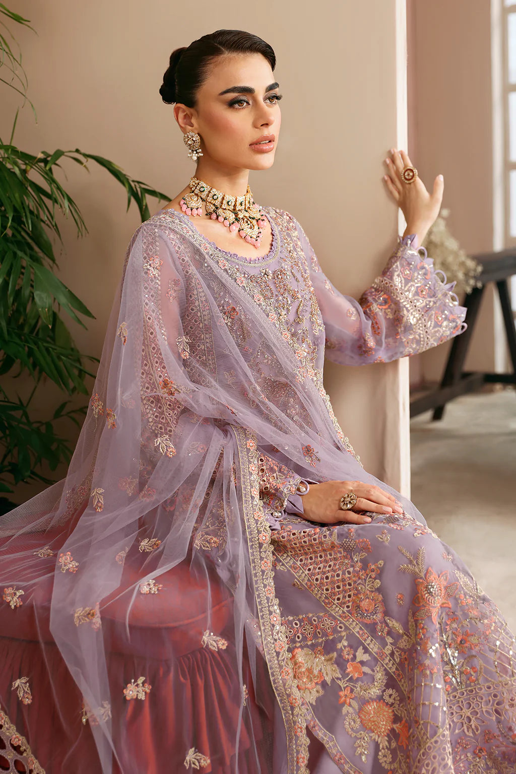 close-E-201-Embroidered-Organza-suit-with-Net-Dupatta