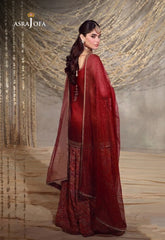 AJULFE-08 Embroidered Poly Net