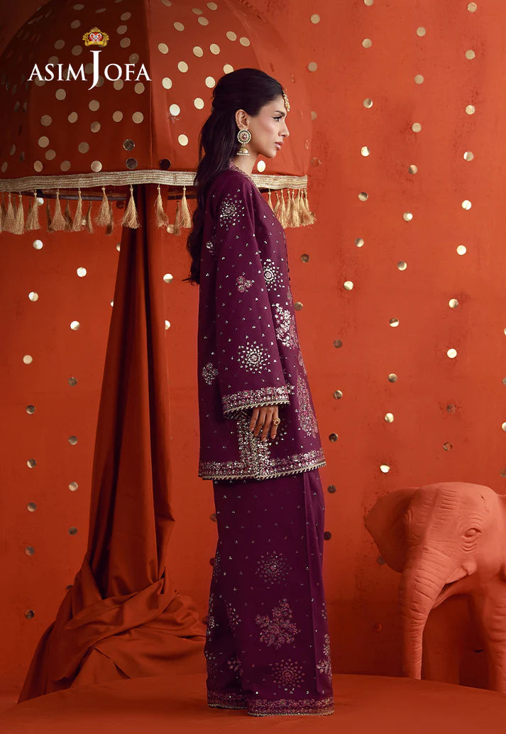AJULFB-10 Embroidered Boski Silk