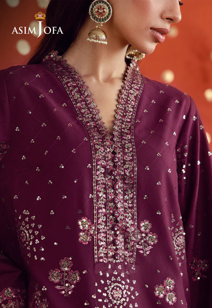 AJULFB-10 Embroidered Boski Silk