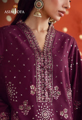 AJULFB-10 Embroidered Boski Silk