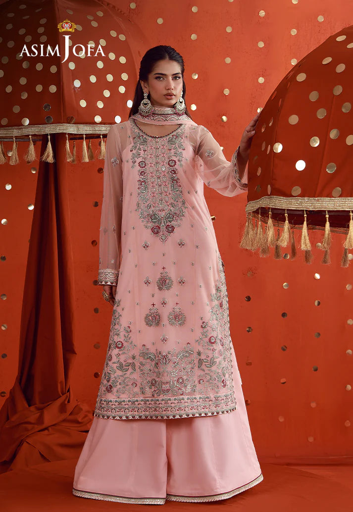 AJULFB-06 Embroidered Poly Net