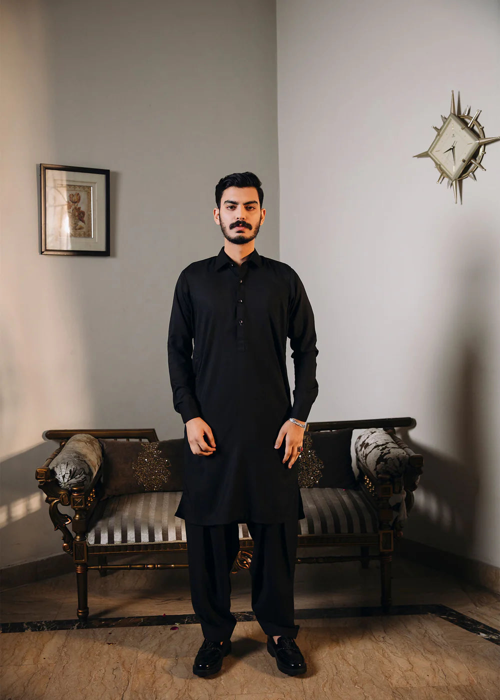 Black Shalwar kameez