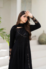 NF-6815 Black Chiken Frock