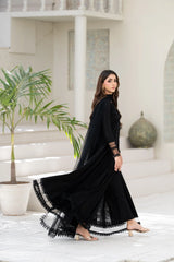 NF-6815 Black Chiken Frock