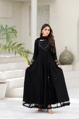 NF-6815 Black Chiken Frock