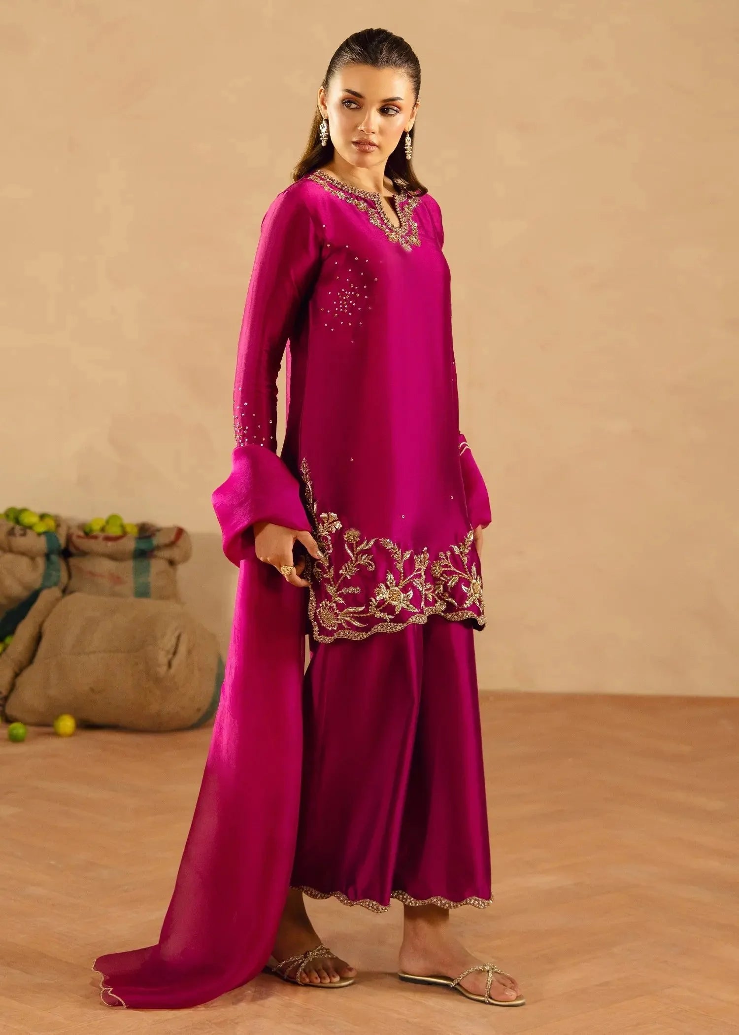MAGENTA MARL By MAHABA