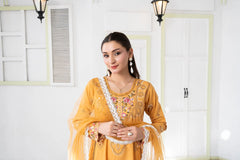 NF-6650 Yellow Chicken Stitched 2PC