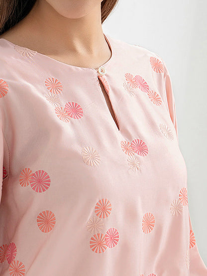 neckline-2-Piece-Silk-Suit-Embroidered-Pret-pink