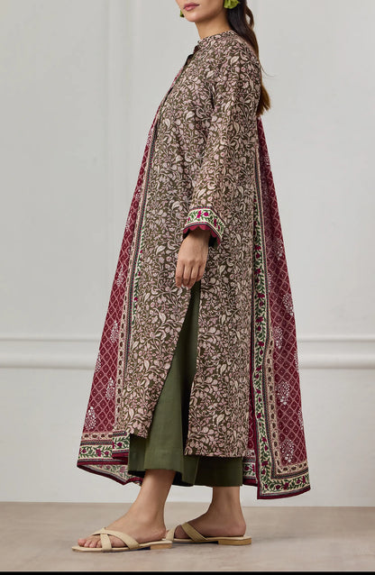 3 PIECE | PRINTED KHADDAR | OTL-25-452