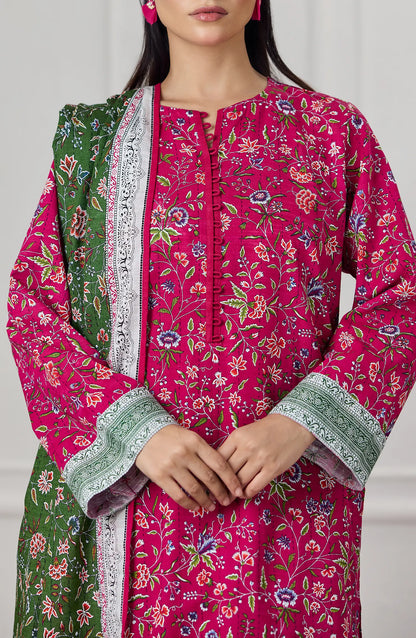 3 PIECE | PRINTED KHADDAR | OTL-25-454