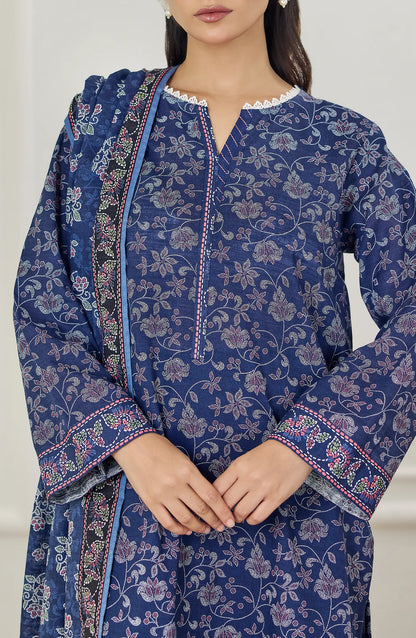 3 PIECE | PRINTED KHADDAR | OTL-25-434