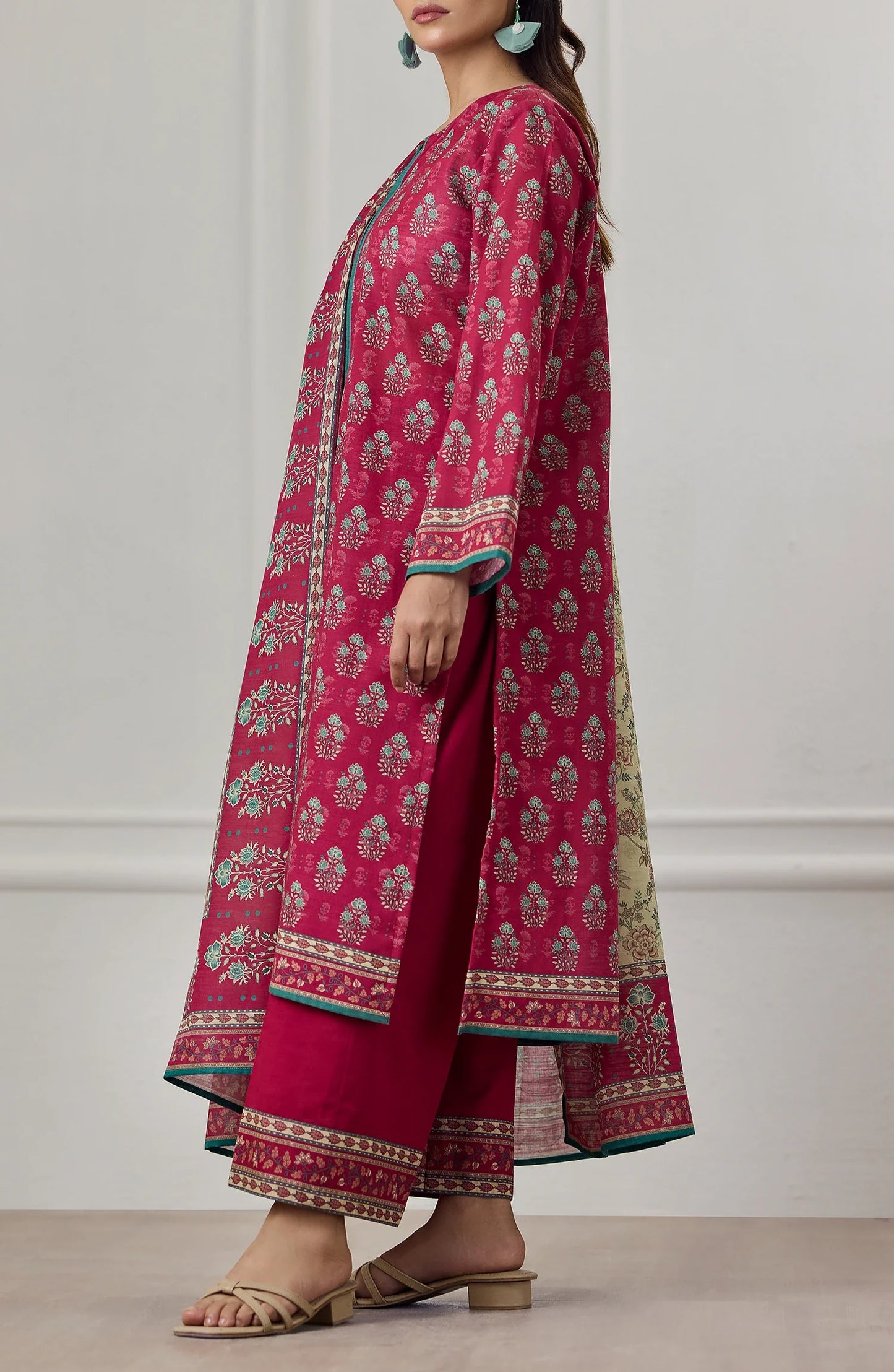 3 PIECE | PRINTED KHADDAR | OTL-25-416