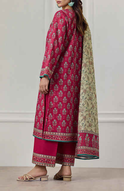 3 PIECE | PRINTED KHADDAR | OTL-25-416