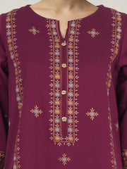 2 Piece Satin Suit (Pret)