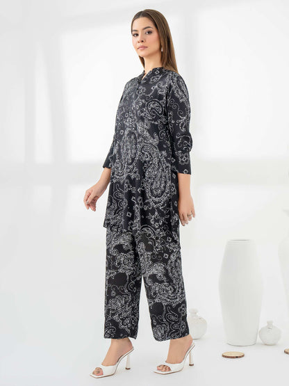 side-Silk-Co-Ord-Set-Printed-Pret-Black