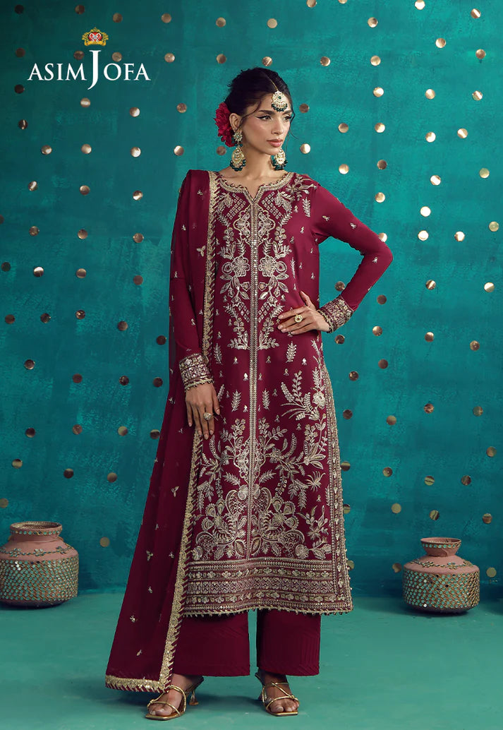 AJULFB-08 Embroidered Boski Silk